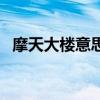 摩天大楼意思摩的意思（摩天大楼的意思）