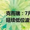 克而瑞：7月新房供需皆环降约3成 预期8月延续低位波动