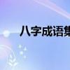 八字成语集锦（八字成语大全及解释）