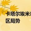 卡塔尔埃米尔与伊朗副总统举行会谈 讨论地区局势