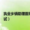 执业乡镇助理医师成绩查询时间（乡镇执业助理医师资格考试）