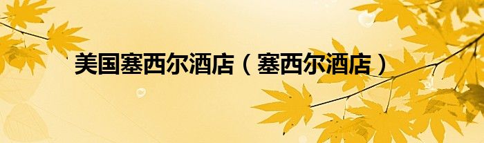 美国塞西尔酒店还在经营吗（美国塞西尔酒店住宿多少钱一晚）