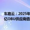 车路云：2025年、2030年智能网联汽车产值预计增量超万亿OBU供应商值得关注