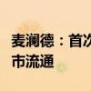 麦澜德：首次公开发行部分战略配售限售股上市流通