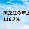黑龙江今年上半年开行中欧班列数量同比增长116.7%
