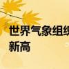 世界气象组织：过去一年全球月平均气温屡创新高