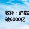 收评：沪指冲高回落微涨 两市成交额再度跌破6000亿