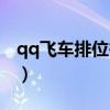 qq飞车排位等级详细总分（qq飞车排位等级）