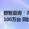 群智咨询：2024年全球汽车出货量预计约为9100万台 同比增长3%