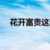 花开富贵这道菜（花开富贵是哪里的菜）