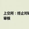 上交所：终止对硅数股份首次公开发行股票并在科创板上市审核