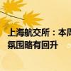 上海航交所：本周沿海散货综合指数小幅波动 运输市场洽谈氛围略有回升