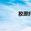 胶原纤维的作用（胶原纤维）