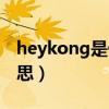 heykong是什么时候的歌（heykong什么意思）
