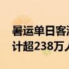 暑运单日客流再创新高 广铁今日发送旅客预计超238万人次