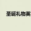 圣诞礼物英文怎么写（礼物英文怎么写）