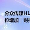 分众传媒H1营收净利双增 下沉和境外市场点位增加｜财报解读