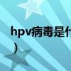 hpv病毒是什么病啊（hpv病毒是什么严重吗）