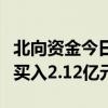 北向资金今日净买入11.03亿元 工业富联获净买入2.12亿元