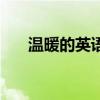 温暖的英语怎么读（冬天英语怎么读）