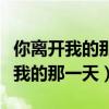 你离开我的那一天就是我的世界末日（你离开我的那一天）