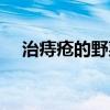 治痔疮的野菜都有哪些（治痔疮的野菜）