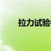 拉力试验标准试件尺寸（拉力试验）