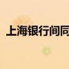 上海银行间同业拆放利率(Shibor)多数上涨