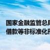 国家金融监管总局：小额贷款公司可以通过银行借款、股东借款等非标准化形式融资