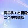 海思科：出售海外控股子公司暨在研项目TYK2产品获得第二个里程碑款