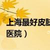 上海最好皮肤病专科医院（上海最好的皮肤病医院）