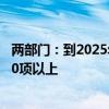两部门：到2025年 新制定物联网领域国家标准和行业标准30项以上