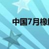 中国7月橡胶轮胎外胎产量同比增7.6%