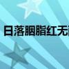 日落胭脂红无雨便是风的意思（日落胭脂红）