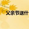 父亲节送什么好手工（父亲节送什么好）