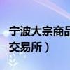 宁波大宗商品交易所有限公司（宁波大宗商品交易所）