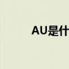 AU是什么游戏（au是什么游戏）