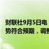 财联社9月5日电，日本央行审议委员高田创称，如果物价走势符合预期，调整宽松政策会是正确的。
