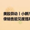 美股异动丨小鹏汽车盘前涨超1.4% 花旗指MONA订单情况使销售能见度提高并上调目标价