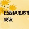 巴西伊瓜苏市议会全票通过设立“中文日”的决议