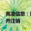 高凌信息：拟1000万元-1500万元回购股份并注销