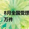 8月全国受理网络违法和不良信息举报1983.3万件