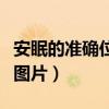 安眠的准确位置图片及作用（安眠的准确位置图片）