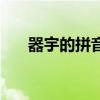 器宇的拼音怎么读音写（器宇的读音）