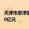 天津市京津冀协同发展项目贷款余额突破7500亿元