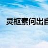 灵枢素问出自于哪本书（灵枢和素问出自）