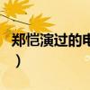 郑恺演过的电视剧有哪些（郑恺演过的电视剧）