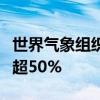 世界气象组织：今年出现拉尼娜现象的可能性超50%