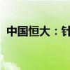 中国恒大：针对一间附属公司提出清盘呈请