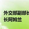 外交部副部长马朝旭会见马来西亚外交部秘书长阿姆兰